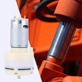 Miniatyrbilde 5 av 6: DC12V vakuumpumpe Holdbar luft-sugende pumpe 15L/min Passer for små elektriske apparater