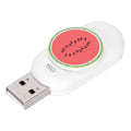 Miniatyrbilde 2 av 8: USB-minnepinne Innovativ Vannmelonform Bærbar Slitesterk Stabil Fuktsikker Hot Swap Plug Play Minne Tommelpinne 16GB