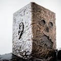 Miniatyrbillede 7 af 8: Evil Dead Bogstavbog Læder Indbundet Journal Trollformler Dekoration Gyserfilm Rekvisit Dekor Notesbog