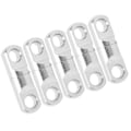 Miniatyrbild 5 av 8: 5 st/set Rostfritt Stål Kolonn Typ 360° Rotationslager Swivels Fiske Swivels Krokhållare 9#