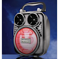 Miniatyrbild 2 av 4: Bluetooth-högtalare Hög volym Stark bas Multifunktionell utomhus portabel trådlös högtalare för utomhusbruk hemmabilJHW-1182 Röd