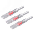 Miniatyrbilde 7 av 8: 3 stk Lysende Nocks for Piler Automatisk Belysning 6,2 mm Indre Diameter Pil Sjakt Lysende Pilhale for Utendørs Rød