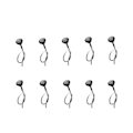 Miniatyrbillede 4 af 8: 10 stk. Sidemarkerlys 3LED IP68 Vandtæt Rundt Positionslys Baglygte Universal til Lastbil Bil RV Hvidt Lys