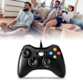 Miniatyrbild 6 av 8: Wired Gamepad för Xbox 360 Universal Vibration Wired Joystick Gaming Controller för Android för PC Svart