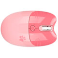 Miniatyrbillede 7 af 8: Trådløs mus Sød tegneserie Cat Paw 2.4G Dobbelttilstand computertablet Tre niveauer DPI Mini Silent Wireless Mouse Rosa