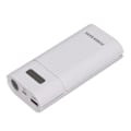 Miniatyrbillede 8 af 8: H02 2x 21700 Batteriboks 3 Port Input DIY USB Power Bank Kit Batterilader til Mobiltelefon Hvid