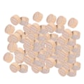 Miniatyrbillede 8 af 8: Bøg Ubehandlet Træskive DIY Håndværk Runde Træskiver Chip Tilbehør 100 stk x 3 Poser 1cm