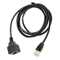 Miniatyrbilde 3 av 8: CAT8 Ethernet-kabel CAT8 OD 3,8 mm Ultra Fine Wire 8P8C 10 Gigabit Hann til Hunn RJ45 Rett Hode 1,5 Meter Kabel