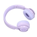 Pikkukuva 7 / 8: BT06C Bluetooth-kuulokkeet lapsille LED-valoilla Stereo taittuvat Kuulosuojaus Lapset Langattomat kuulokkeet Violetti