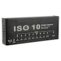 Miniatyrbilde 7 av 8: Gitarpedal strømforsyning 10 isolerte utganger multieffekt strøm med 2 justerbare spenninger EU-kontakt 100‑240V