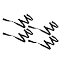 Miniatyrbillede 7 af 8: 4 stk. Kajak Padletov - Super Elastisk Anti-Tabt Bærbar Nylon Kano Padletov til Drifting Surfing Sort