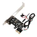 Miniatyrbillede 5 af 8: Computer strømreset switch PCIE-kort Præcis kontrol Tykt guldbelagt stik APP Fjernbetjening PCIE-kort til stationær PC