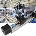Miniatyrbillede 4 af 7: BACHIN Lineær Bevægelse Glidebord CNC Skinneguide Glidetrin 1,8 grader Trin vinkel 100MM