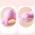 Miniatyrbillede 8 af 8: Kvinders Massagemaskine Seahorse Formet Tunge Sug Stærk Vibration Kvindelig Massagestav Rosa