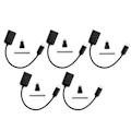 Pikkukuva 2 / 8: 5 Sarjaa Micro USB - OTG-kaapeli HDMI Naaras - Mini HDMI Uros -adapteri GPIO-liitin Raspberry Pi Zerolle