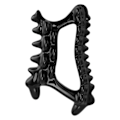 Miniatyrbild 7 av 8: Gua Sha Tool Keramisk ömhetslindring Lymfdränage Ansikte Kroppsskrapa Massager för axeln Nacke Arm Vad
