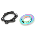 Miniatyrbild 8 av 8: MEIJUN Bike Hub Center Lock Conversion Adapter Centerlock till 6-håls Adapter Conversion Kit