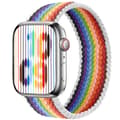 Slidstærk og elastisk Kompatibel med Apple Watch rem 38mm/40mm/41mm Regnbue Rainbow Medium
