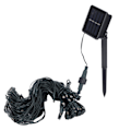 Miniatyrbild 5 av 8: Solar LED Net Mesh String Light Outdoor Vattentät Holiday Dekorativa lampor (1,5 m x 1,5 m) Varm vit