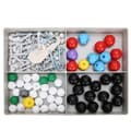 54 stk XMM-067 Molekylmodellsett 54 Atomstruktur Kule- og pinneskalamodell