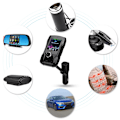 Pikkukuva 5 / 8: 1,8 tuuman TFT 360° Kääntyvä Auton MP3-soitin Laturi Langaton FM39 Bluetooth-lähetin