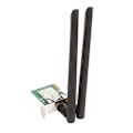 Miniatyrbild 5 av 8: AR5BDT92 AR9280 300Mbps PCIE WiFi-kort 2,4GHz 5GHz Dual Band 802.11a/b/g/n Halvhöjd nätverkskortadapter för Windows
