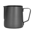 Miniatyrbillede 6 af 8: 400 ml PTFE Mælkeskummerkande med spids mund i rustfrit stål Kaffekande til hjemmet Sort
