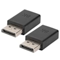 Miniatyrbild 4 av 8: 2st DP hane till MINI DP hona adapter högupplöst 8K 2 lägen Liten bärbar Lätt Displayport Kabelomvandlare