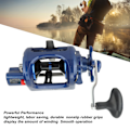 Pikkukuva 2 / 8: Baitcasting-kalastuskelan pyöreä Baitcaster-kela Sujuva Tehokas Suolaveden Ranta- ja Merikalastuskelan JBC7000L