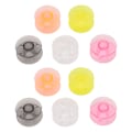 Miniatyrbilde 8 av 8: 150 stk. Fargerike spoler Assorterte farger Transparent slitesterk plast Sytrådspoler for maskin manuelt arbeid