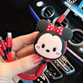 Miniatyrbild 2 av 5: 3 i 1 Laddare Date Kabel Typ C för IOS för Android Adapter Infällbar Snabbladdning Multifunktion Bärbar Typ 1
