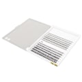 Miniatyrbild 6 av 8: 240 st Faux Lash Extensions Set 12 rader Varierade längder Platta rötter Avsmalnande ändar Blandade individuella lösögonfransar