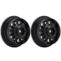 Pikkukuva 7 / 8: 2st RC-vanteet ammattimainen alumiiniseosvanteet Axial SCX6 1/6 RC-autolle Balck