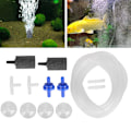 Miniatyrbillede 5 af 8: Akvarium Luftpumpe Tilbehør Sugkop Backventil Luftsten Trevejsforbindelse