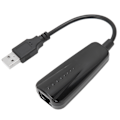 Miniatyrbillede 4 af 8: USB til Ethernet-adapter USB 2.0 til 10/100 Mbps Plug-in LAN-netværksadapter kompatibel med Windows til Linux til OS X