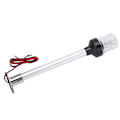 Pikkukuva 4 / 8: 12 tuuman LED-veneilyvalot kiinteällä asennuksella navigointiin ja ankkurille, veneille ja jahdeille, 12V‑24V