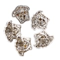 Miniatyrbild 4 av 8: 50 set Nit Stud Alloy Dekor Nit för Armband Väskor Kläder DIY Läder CraftSilver