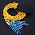 Miniatyrbilde 6 av 7: Singlemode fiberoptisk splitter 1x32 PLC splittermodul med SC/UPC-grensesnitt