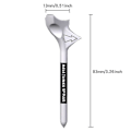 Miniatyrbillede 2 af 5: Golf Tees Sæt af 4 med 10 Graders Tilt Design for Nul Modstand