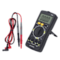 Miniatyrbillede 4 af 8: Digital multimeter Ultratynd Auto Manuel rækkevidde Lys Lyd Alarm Justerbar støttefod Elektrisk tester