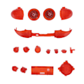 Miniatyrbilde 4 av 8: Full Buttons Mod Kit Trigger Full Trigger Modulsett for XBOX Series X for XBOX Series S Kontroller Transparent Rød