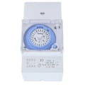 Miniatyrbilde 7 av 7: Mekanisk timer Automatisk 24 timers strømbryter for lavt strømforbruk for varmtvannsbereder Gatelys 220VAC