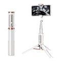Miniatyrbillede 4 af 5: Teleskopisk Bluetooth Selfie Stick med Integreret Tripod Telefonholder - Sort