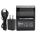 Miniatyrbillede 1 af 8: Bluetooth termisk kvittoskriver Bærbar Ticket Pass Bill Mini Label Machine 100‑240V US Stik