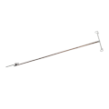 Miniatyrbillede 4 af 8: Camping Lygte Stang Foldbar Letvægts Aluminium Legering Udendørs Lanterne Stativ med Opbevaringspose til Picnic Fiskeri Kaffe