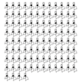 Miniatyrbillede 6 af 8: 100 stk. Katte Binder Clips Søde Killingeform Stærk Klemning Holdbare Metal Hul Binder Clips til Hjemmekontor Skole Sort