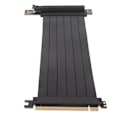 Pikkukuva 4 / 8: PCIE 3.0 X16 jatkokaapeli, nopea joustava 90 asteen jatkokortti, jatkokaapeli, grafiikkasuorittimen jatkokaapeli, musta, 30 cm / 11,8 tuumaa