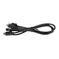 Miniatyrbilde 5 av 8: Dobbelthodet Ladeledning Profesjonell Effektiv 2 i 1 USB-C Ladeledning for PS VR2 for PS5 2,8 fot
