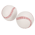 Miniatyrbild 8 av 8: Öva Softball PU Läder Hårt Professionell träning Baseball för utomhussport 2st