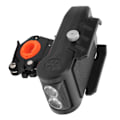 Miniatyrbillede 7 af 8: Multifunktionscykellys med USB-opladning, horn, telefonholder, powerbank, forlygte, sort 4000mAh
